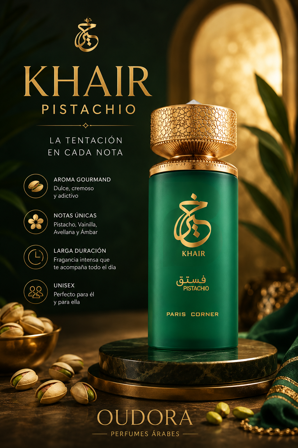 Paris Corner Khair Pistachio EDP U 100 ml